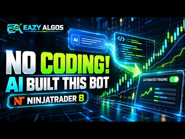 How to Build a NinjaTrader Trading Bot With AI — No Coding Required