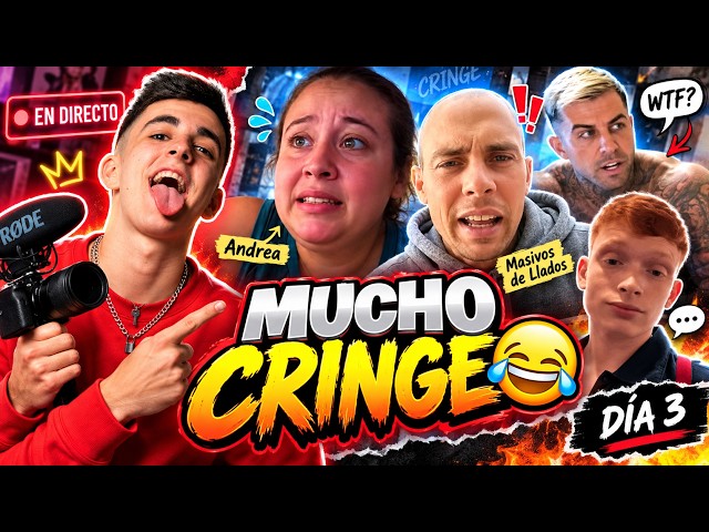 Andrea Colas, Masivos de Llados y MUCHO CRINGE 😂 | xNikott TV 24/7 DÍA 3