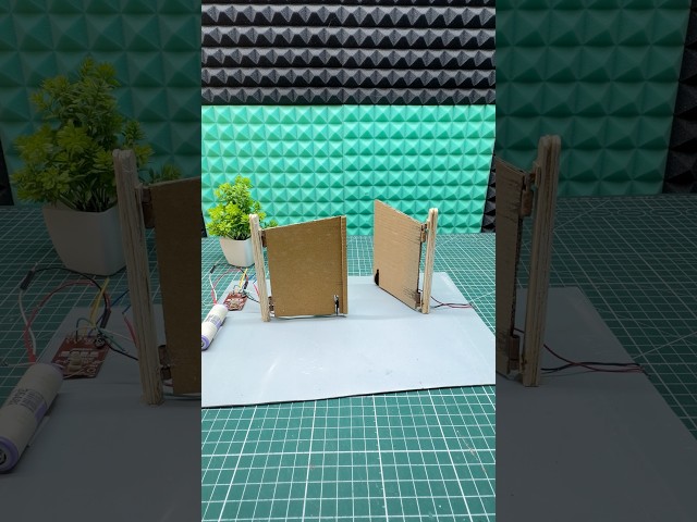 automatic door open system diy #remotecontrol