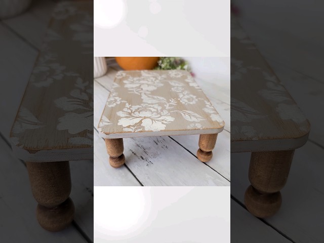 Transform Dollar Tree Bamboo Cutting Board into a Chic Riser
