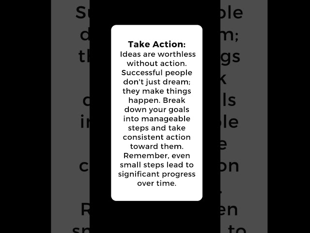 Fuel Your Dreams with Action #success #hustle #mindset