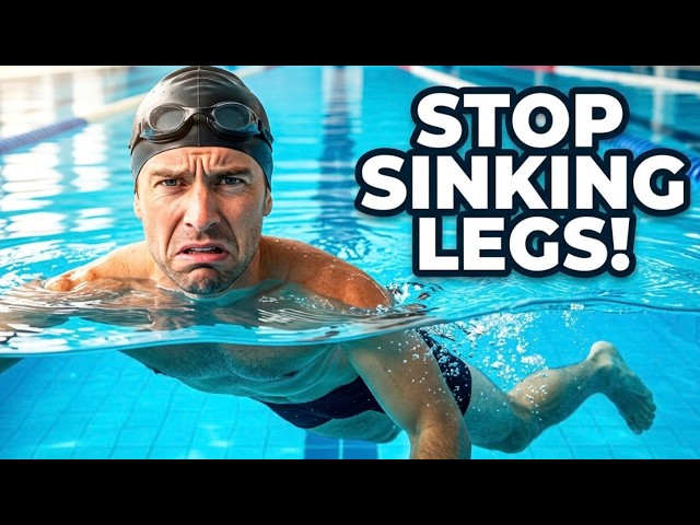The #1 mistake beginner and intermediate swimmers face—heavy, sinking legs.
