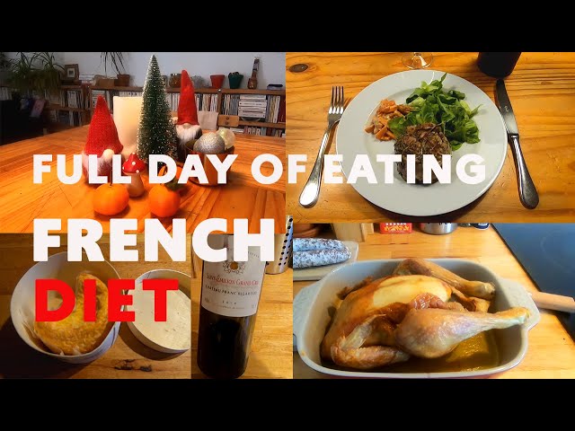 What I Eat in a day in France | FULL DAY OF EATING | FRENCH DIET (simple & low carb)