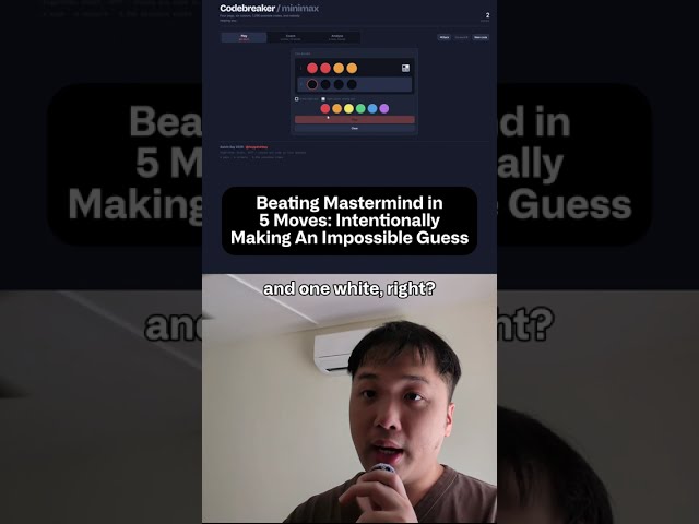 Cracking The Mastermind Code (When Should We Make Impossible Guesses?)