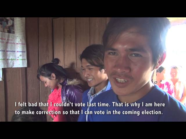 UNDP Supports Voter Education in Cambodia