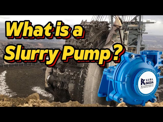 WHAT is a SLURRY PUMP?  WHERE it is used?
