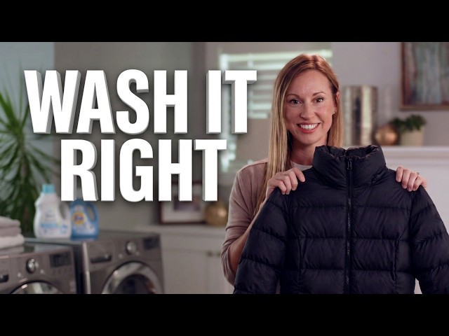 How to Wash a Winter Jacket