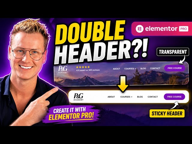 Create A Unique Header With Elementor Pro: Step-by-step Guide