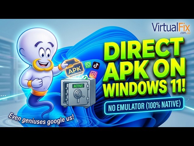 How to Install APK Files on Windows 11 | Run Android Apps Without Emulator