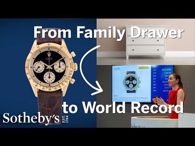 From Family Drawer to World Record: A Rare Rolex Story | Sotheby's