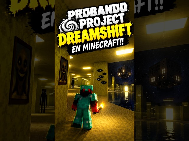 Probando PROJECT DREAMSHIFT durante 1h en Minecraft!!