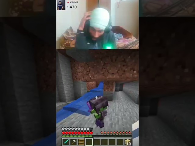Baby Zombie = Instant Death ☠️ #minecraft #shorts