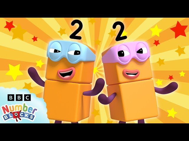 Terrible Twos and friends | Learn to Count | Number Fun | Numberblocks