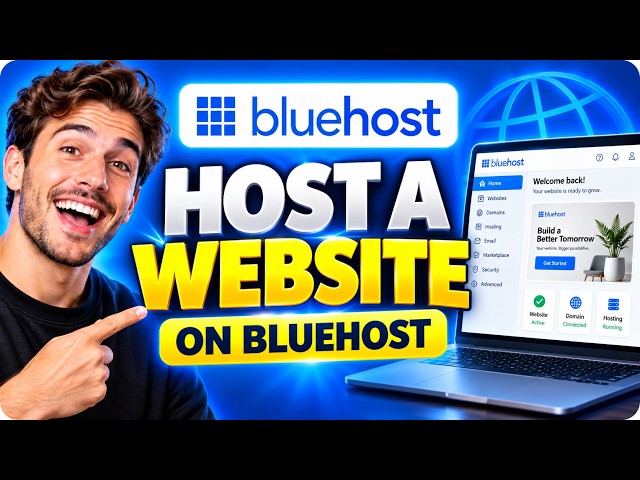 How to Host a Website on Bluehost 2026 🔥 - (Step-by-Step Tutorial)