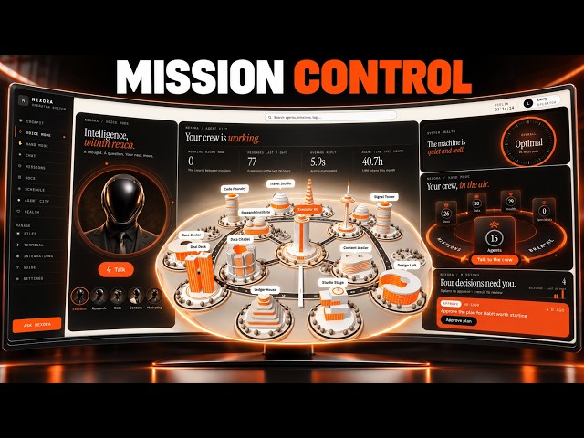 I Built a PREMIUM Misson Control for My 16 Hermes Agents