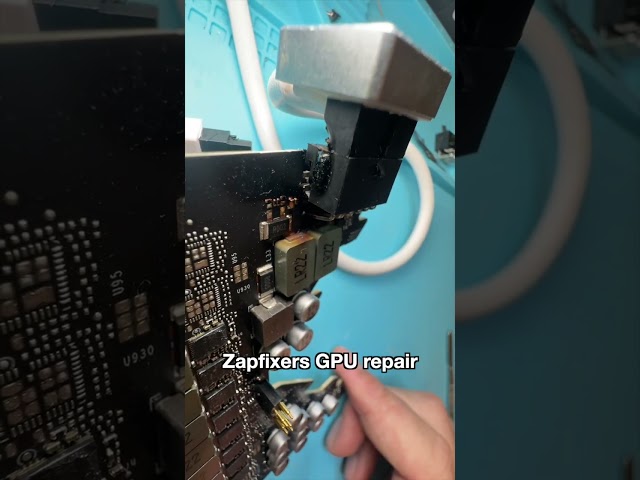 Melted GPU Connector? Here’s the 12VHPWR Repair Fix 🔥 #gpu #zapfixers
