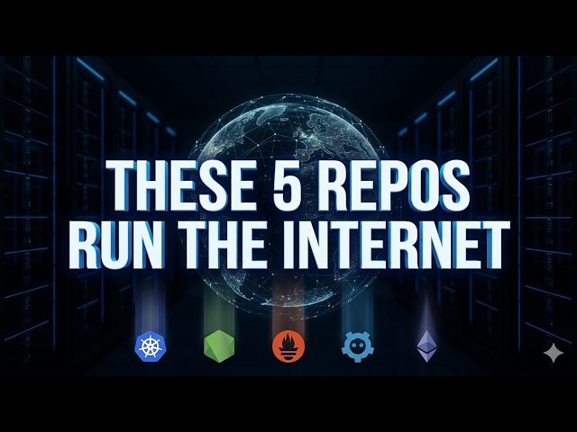 Github Trends Daily: 5 Repos That Secretly Power the Entire Internet #GitHub #OpenSource #kubernetes