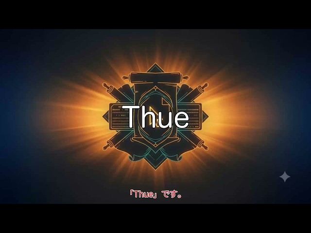 Today's Quick Programming Language Intro: Thue