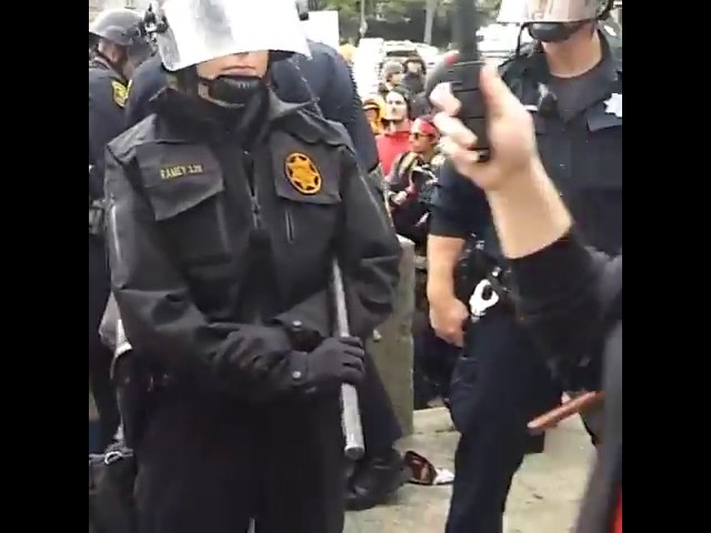 Based stick man gets arrested