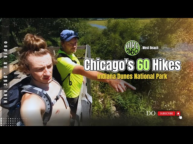 West Beach, Indiana Dunes National Park - Chicago's 60 Hikes (Hike 360° VR Video)