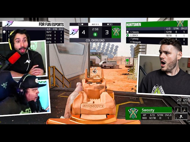 WE WATCHED THE CRAZIEST OVERLOAD MAP OF THE YEAR (FT. ZOOMAA & FORMAL)