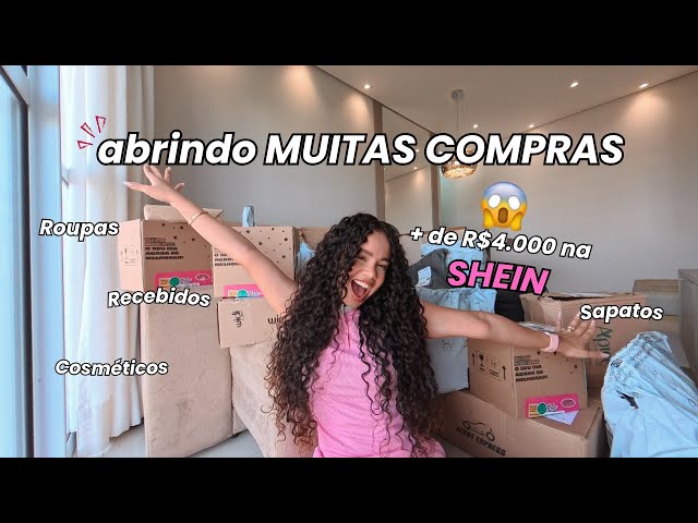 ABRINDO MINHAS COMPRINHAS E RECEBIDOS! ♥️