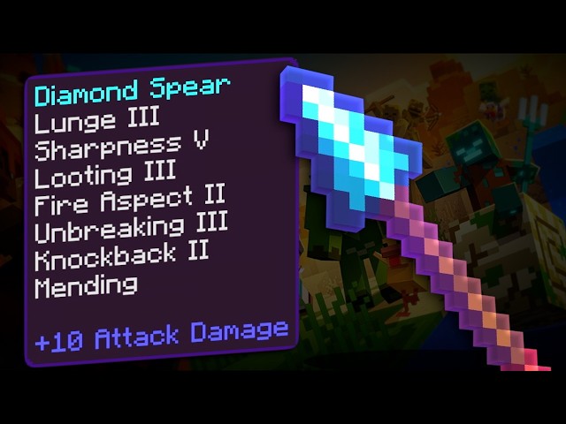 I MASTERED the New Spear in Minecraft