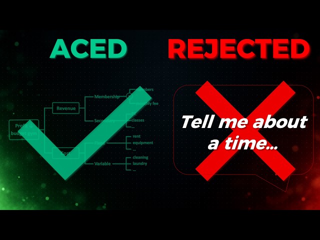 One Word Decides Your McKinsey Personal Experience Interview