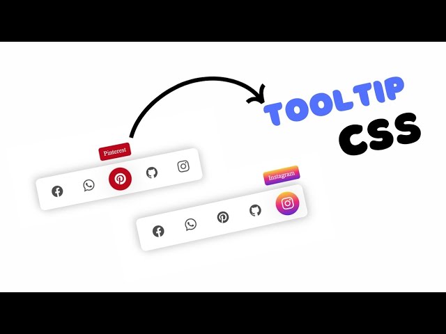 Create Stunning Tooltips Only CSS | CSS Tooltips