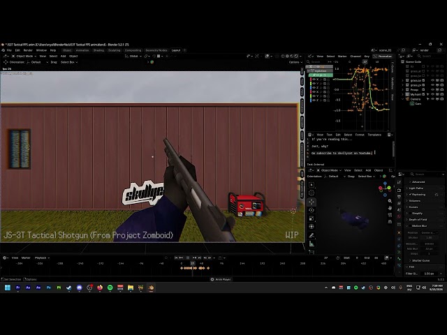 I felt cool making this, might delete it later. (Project Zomboid FPS)