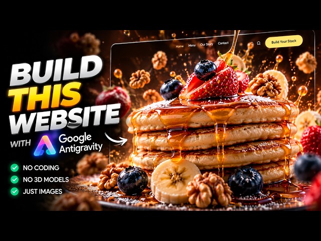 How to Build a Cinematic Animated Website with Google Antigravity