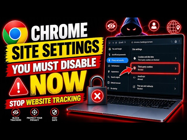 Stop Cross-Site Tracking: The Chrome Setting You Need To Change Immediately