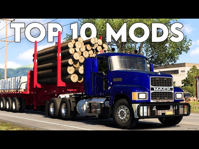 TOP 10 ATS MODS - MARCH 2026 | American Truck Simulator Mods.
