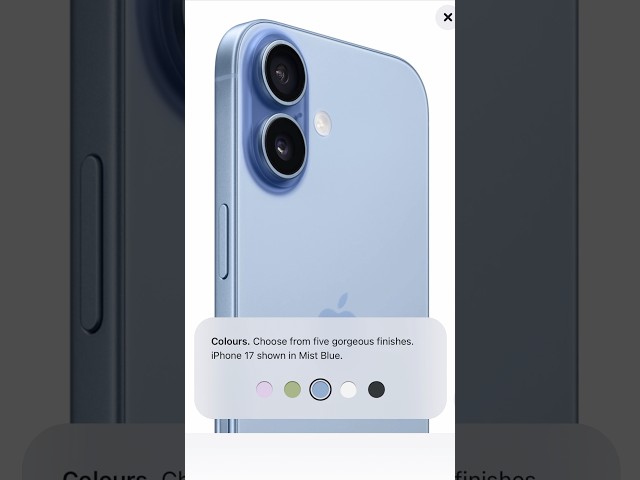 iPhone 17 First Look #iphone #iphone17