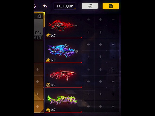 Old Era 🗿 Vs New Skins 🤡 #freefire #nuxoff