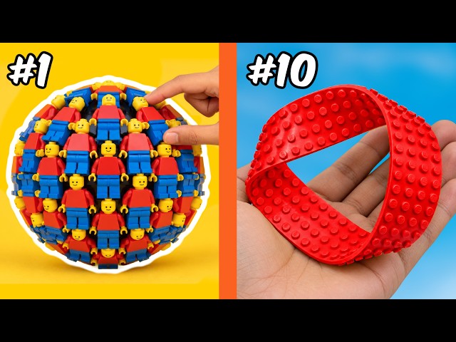 SATISFYING LEGO BUILDS...