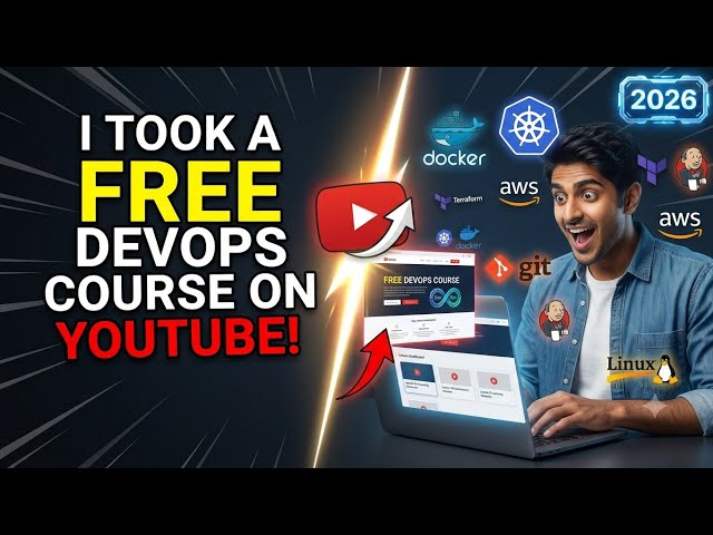 I TOOK A FREE DEVOPS COURSE ON YOUTUBE!
