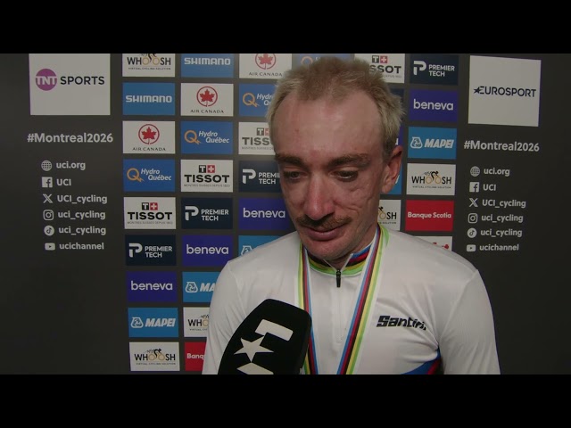 Brandon McNulty - Interview at the finish - World Championships Montréal 2026