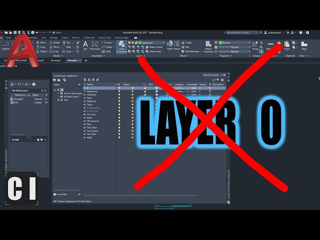 AutoCAD LAYERS Explained: How to Organize Drawings & Keep them Clean