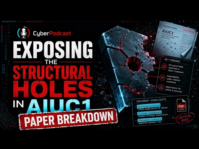 OWASP AIUC1 Crosswalk to Agentic Top10 | Paper Breakdown #3 | OWASP AI Security | CyberPodcast