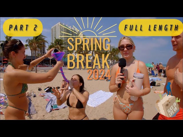 (2/2) 8k 3D Spring Break 2024 Las Olas Beach Ft Lauderdale Immersive Spatial Experience