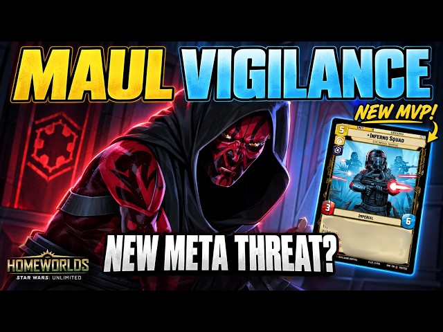 MAUL DECK GUIDE (VIGILANCE) | Star Wars Unlimited Maul Deck Tech + Strategy