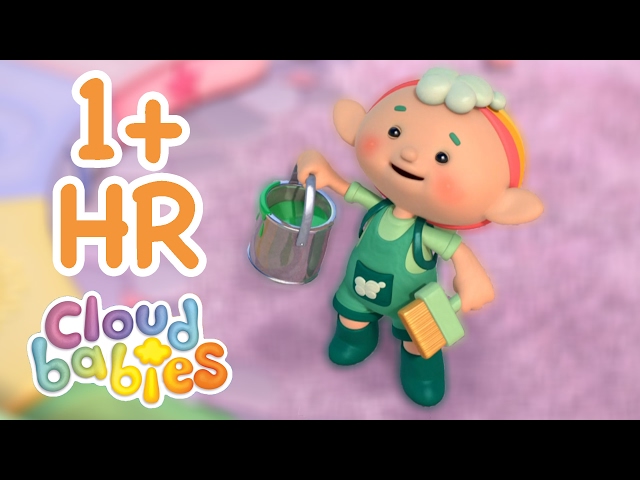 Cloudbabies - Painting the Door | 60+ minutes | One Hour of Bedtime Stories for Kids