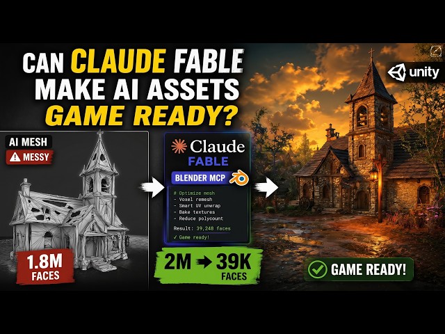 Can Claude Fable Make AI Assets Game Ready?