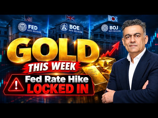 GOLD WEEKLY ANALYSIS: Fed Rate Hike LOCKED IN — 3 Central Banks Decide This Week