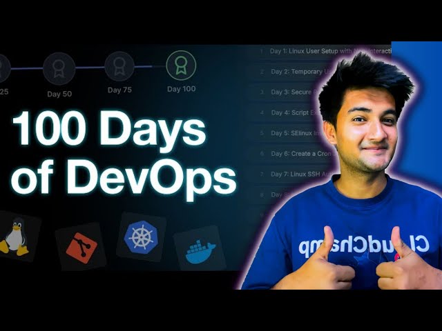 100 Days of DevOps Challenge by KodeKloud! #devops