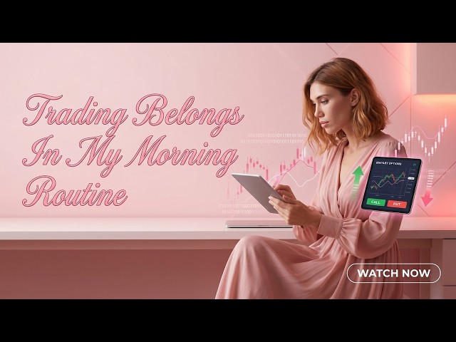 TRADING BELONGS IN MY MORNING ROUTINE ! Safe Binary Options Strategy ! Binary Options Step By Step