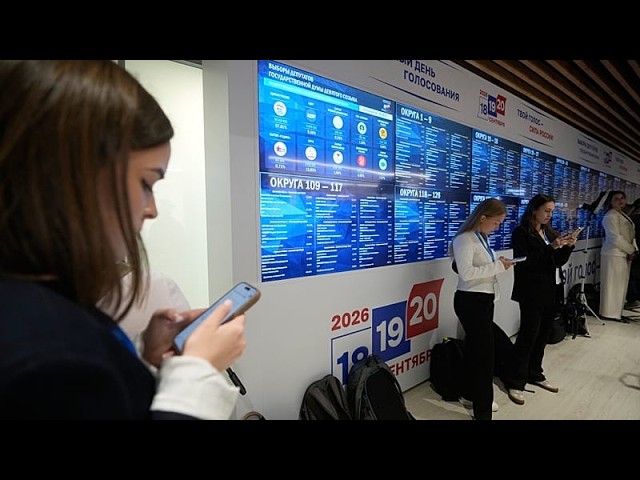 Putin's United Russia party tightens control on parliament, early results show