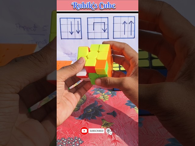 Rubik's cube solve kaise kare 🤯#shorts